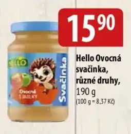 Bala Hello Ovocná svačinka nabídka