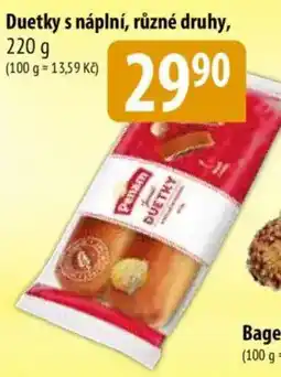 Bala Duetky s náplní nabídka
