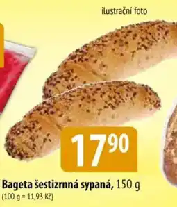 Bala Bageta šestizrná sypaná nabídka