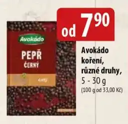 Bala Avokádo pepř černý nabídka