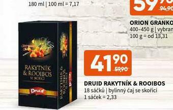 Terno Druid čaj nabídka