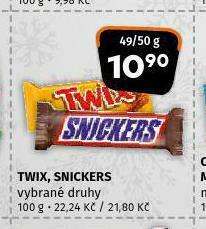 Terno Snickers nabídka