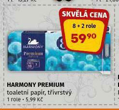 Terno Harmony toaletní papír nabídka