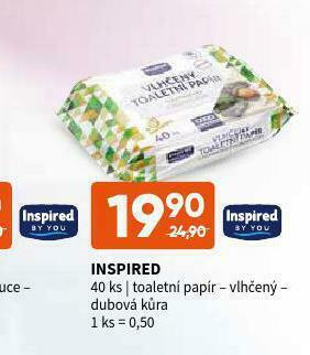 Terno Inspired toaletní papír nabídka