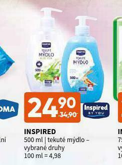 Terno Inspired tekuté mýdlo nabídka
