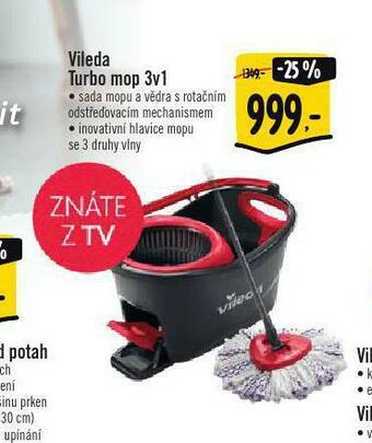 Albert Vileda turbo mop nabídka