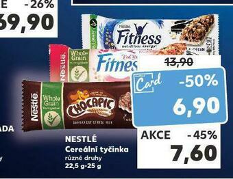 Kaufland Nestlé cereální tyčinka nabídka