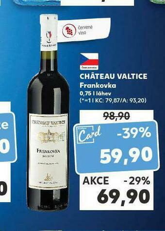 Kaufland Chateau valtice nabídka