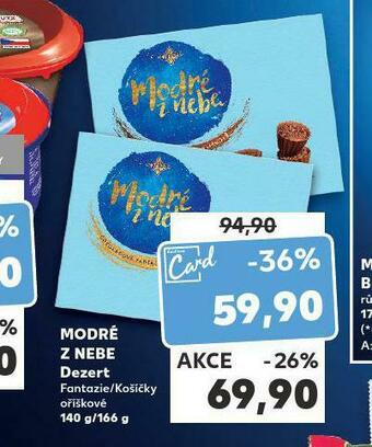 Kaufland Modré z nebe dezert nabídka