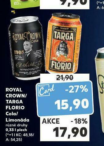 Kaufland Royal crown, targa florio nabídka