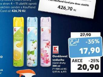 Kaufland Osvěžovač vzduchu nabídka