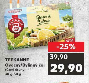 Kaufland Teekanne čaj nabídka