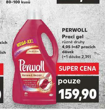Kaufland Perwoll prací gel nabídka