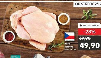 Kaufland Kuře čerstvé nabídka