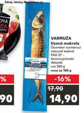 Kaufland Uzená makrela nabídka