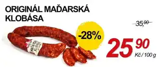 Maďarská klobása