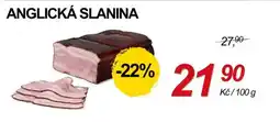 ZEMAN Anglická slanina nabídka