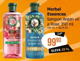 Herbal Essences šampon Argan oil a Rose