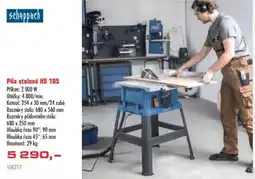 Uni Hobby scheppach pila stolová hs 105 nabídka