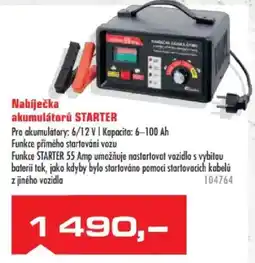 Uni Hobby Nabíječka akumulátorů starter nabídka