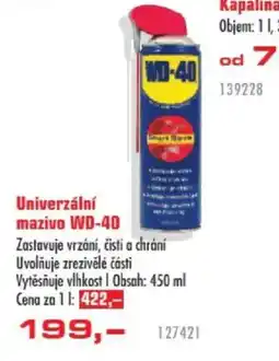 Uni Hobby Wd-40 univerzální mazivo nabídka