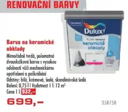 Uni Hobby Dulux barva na keramické obklady nabídka