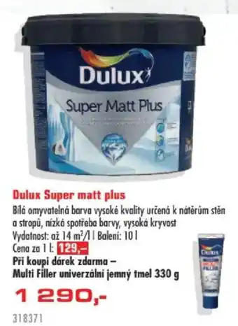 Dulux super matt plus