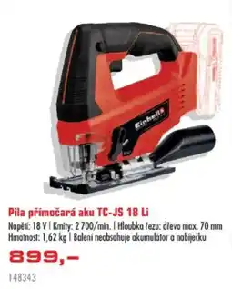 Uni Hobby Einhell pila přímočará aku TC-JS 18 Li nabídka