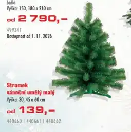 Uni Hobby Stromek vánoční umělý malý nabídka
