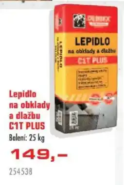 Uni Hobby Debrec Lepidlo na obklady a dlažbu C1T PLUS nabídka