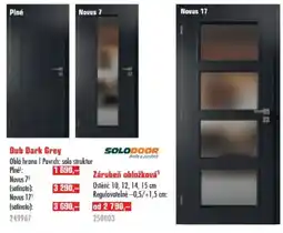 Uni Hobby Solodoor Dub Dark Grey nabídka