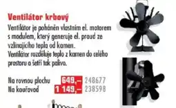 Uni Hobby Ventilátor krbový nabídka