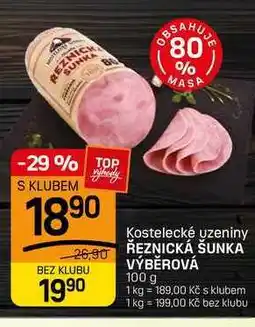 Flop ŘEZNICKÁ ŠUNKA VÝBĚROVÁ nabídka