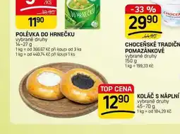 Flop KOLÁČ S NÁPLNÍ vybrané druhy nabídka