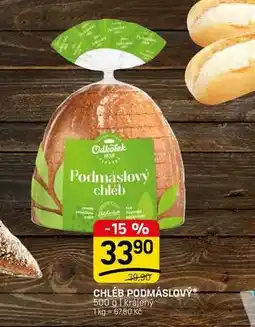 Flop CHLÉB PODMÁSLOVÝ* 500 g | krájený nabídka