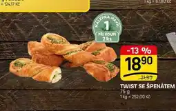 Flop TWIST SE ŠPENÁTEM nabídka