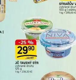 Flop JČ TAVENÝ SÝR vybrané druhy nabídka