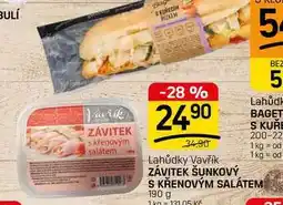 Flop ZÁVITEK ŠUNKOVÝ S KŘENOVÝM SALÁTEM nabídka