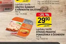 Flop SÝROVÁ PIKANTNÍ POMAZÁNKA S ČESNEKEM nabídka