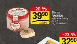 Flop PAŠTIKA vybrané druhy nabídka