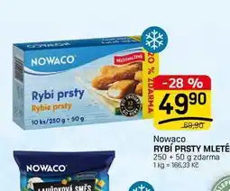 Flop RYBÍ PRSTY MLETÉ 250 + 50 g zdarma nabídka