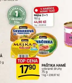 Flop PAŠTIKA HAMÉ vybrané druhy nabídka