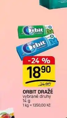 Flop ORBIT DRAŽÉ vybrané druhy nabídka