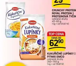 Flop KUKUŘIČNÉ LUPÍNKY | FITMIX EMCO vybrané druhy nabídka