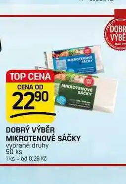 Flop DOBRÝ VÝBĚR MIKROTENOVÉ SÁČKY vybrané druhy 50 ks nabídka