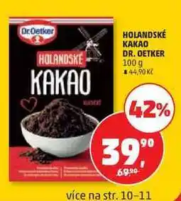 Penny Market Dr.Oetker Holandské kakao nabídka