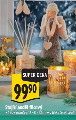Albert Stojící anděl filcový nabídka