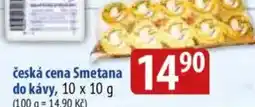 Bala česká smetana do kávy nabídka