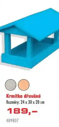 Uni Hobby Krmítko dřevěné nabídka