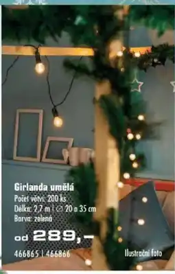 Uni Hobby Girlanda umělá nabídka